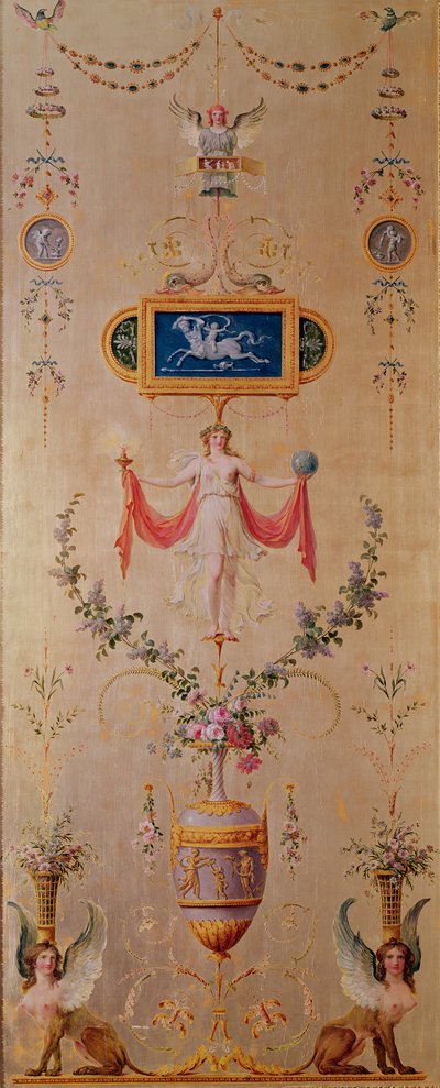 Panel from the Boudoir of Marie-Antoinette by Richard Mique